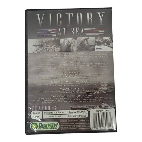 Victory At Sea Volume II IV A World War II Documentary DVD Lot Of 2 - Picture 4 of 12